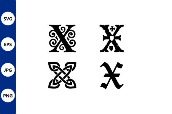 Ornate Celtic Knotwork Crosses: Graphics & Illustrations