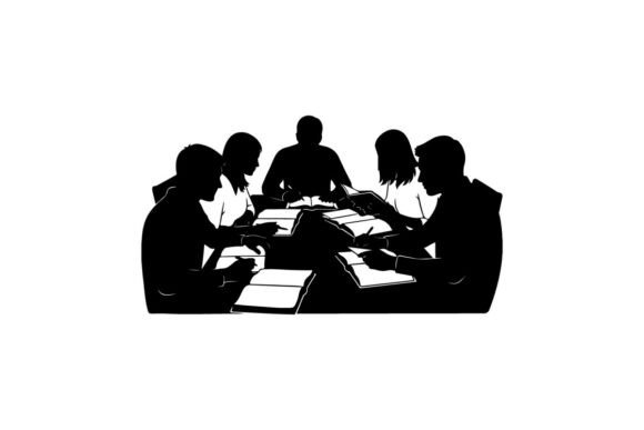 Team Collaboration Meeting Graphics